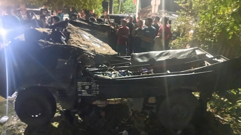 Fallen Tree Hits Pick-Up, Killing Seven in Pidie