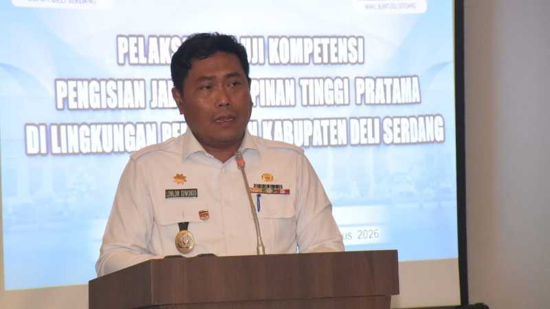 16 Deli Serdang Officials Take Part in Competency Assessment for Top Leadership Positions