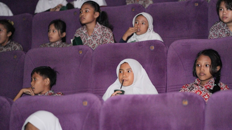 Deli Serdang Children Enjoy Special Moana Movie Experience with Mayor