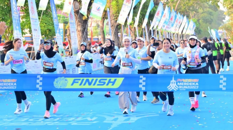 Presisi Merdeka Run 2026 Draws 12,000 Participants, Boosting Sports Tourism in Jambi