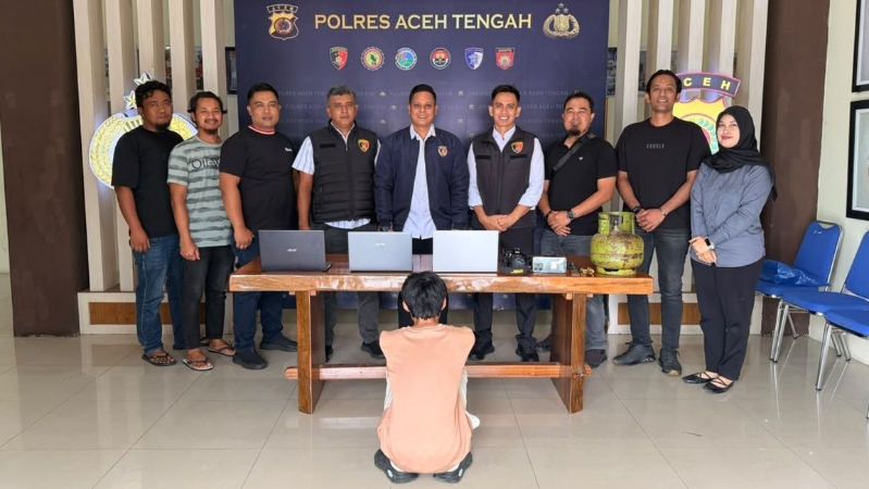Aceh Tengah Police Arrest Suspected Laptop and Camera Thief