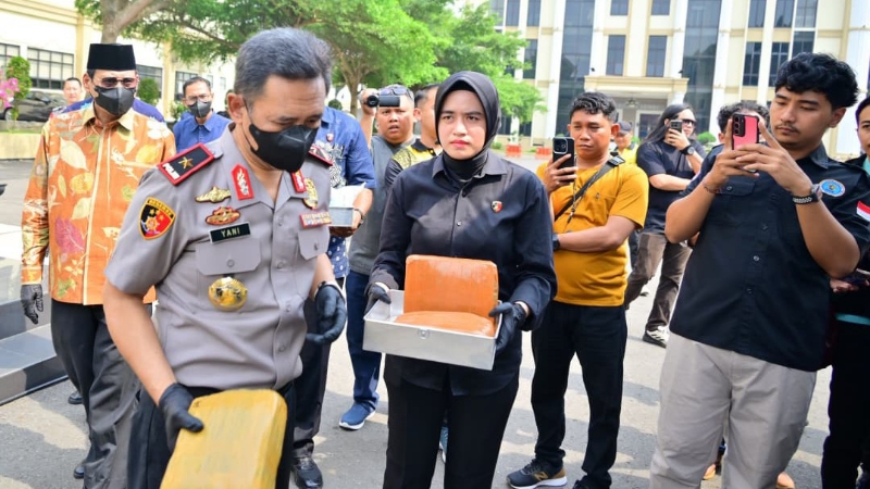 Polda Jambi Uncovers 154 Drug Cases, Arrests 236 Suspects in Antik Siginjai Operation