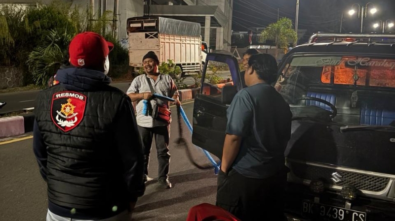 Aceh Tengah Police Strengthen Night Patrols in Crime-Prone Areas