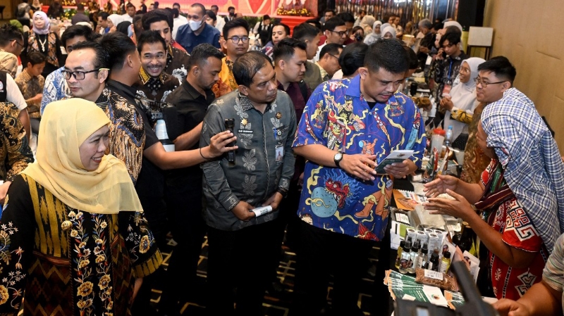 Bobby Nasution Pushes Stronger Trade Ties Between East Java and North Sumatra