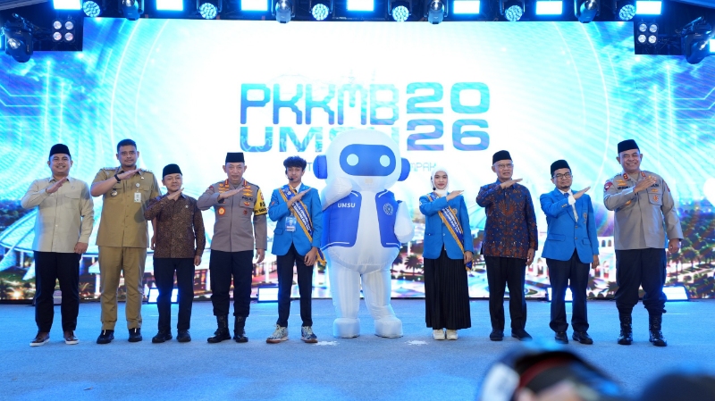 Listyo Sigit Prabowo Gives Guest Lecture to 6,027 New UMSU Students