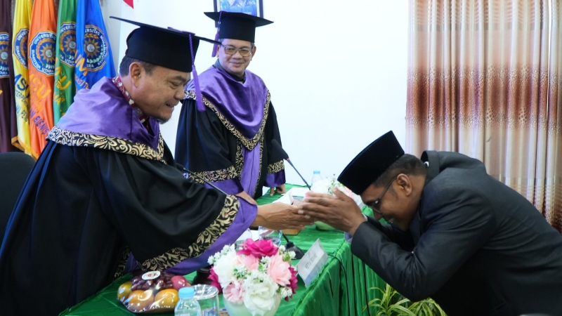 Dr Kusnan Earns Doctorate from UMSU with Dissertation on Tree Waqf