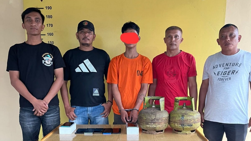 Kampung Rakyat Police Arrest Suspected Burglary Suspect in Labuhanbatu Selatan