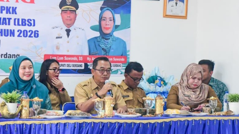 North Sumatra PKK Evaluates Clean and Healthy Environment Program in Pagar Merbau III