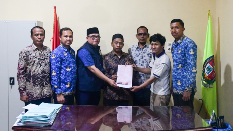 Kesbangpol Mediation in Deli Serdang Ends in Peace Agreement