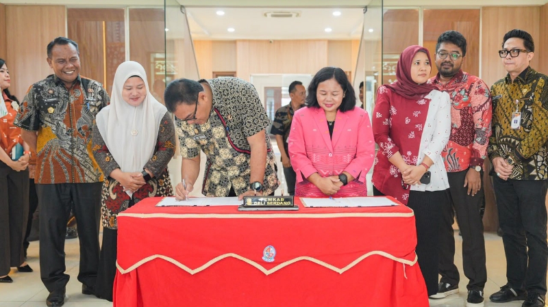 Deli Serdang Strengthens Cooperation with General Elections Commission