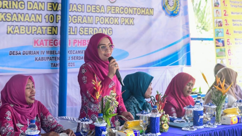 Deli Serdang TP PKK Reviews Bangga Kencana and PHBS Programs in STM Hulu