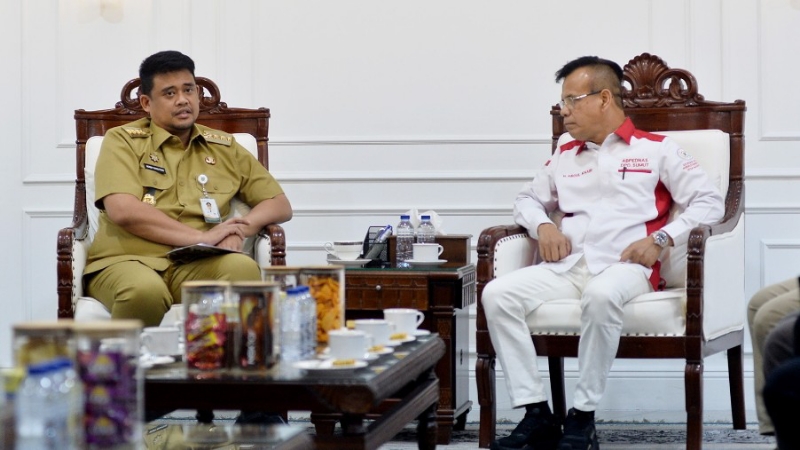 Bobby Nasution Supports Abpednas Regional Work Meeting in North Sumatra