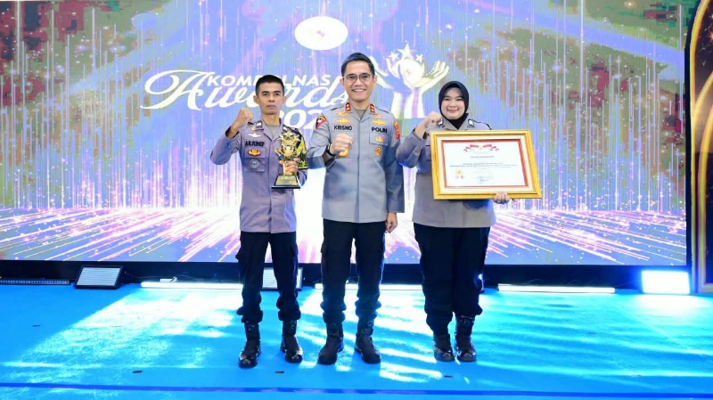 Two Jambi Police Officers Receive Kompolnas Awards 2026