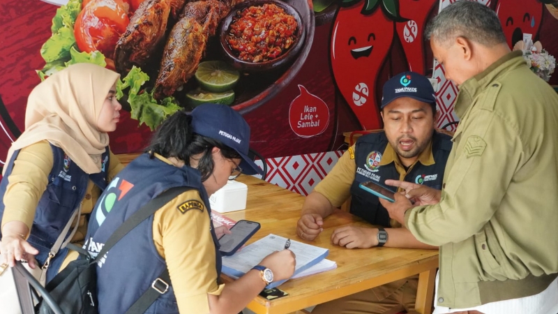 Deli Serdang Checks Taxes and Business Licenses in Cemara Asri