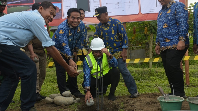 Construction of Hamparan Perak Town Square Begins