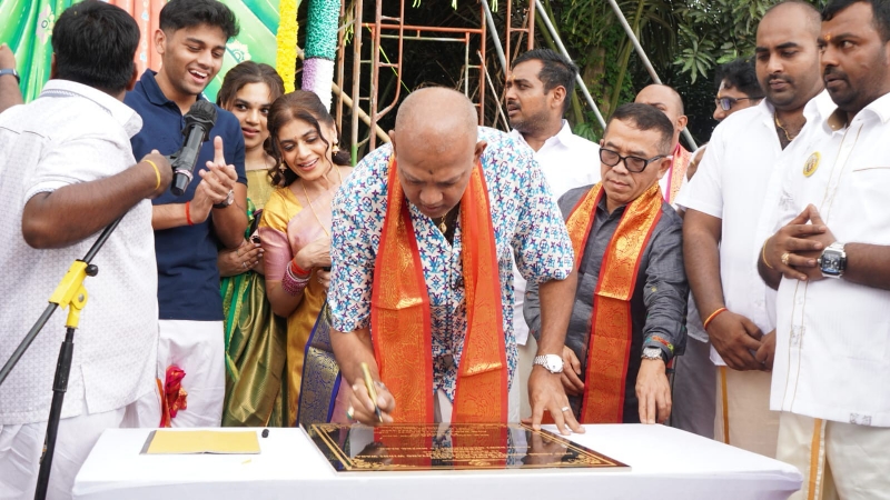 Deli Serdang Honors Maha Kumbhaabhisegam at Shri-Minachi-Amman Temple