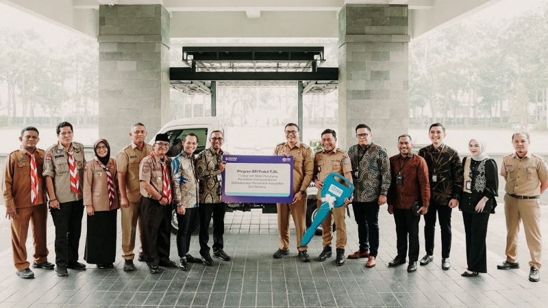 Deli Serdang Receives BRI Vehicle to Support Community Activities