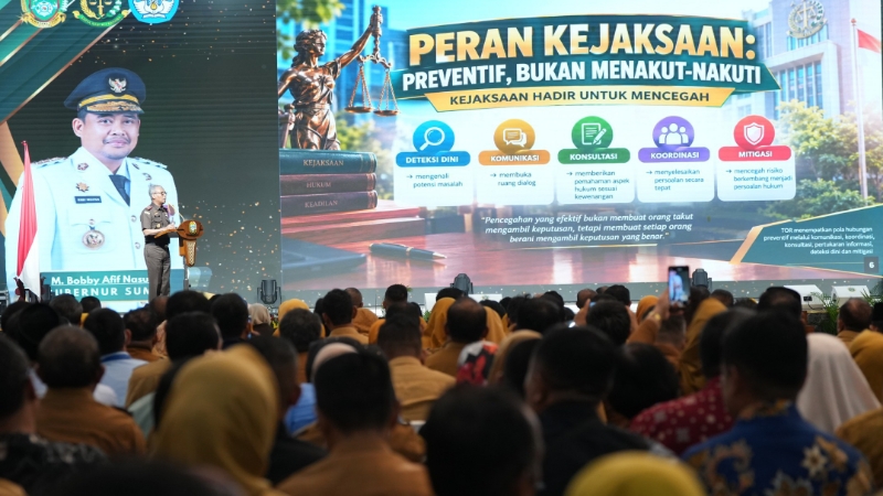 North Sumatra Prosecutor: Educators Should Not Face Legal Problems Alone