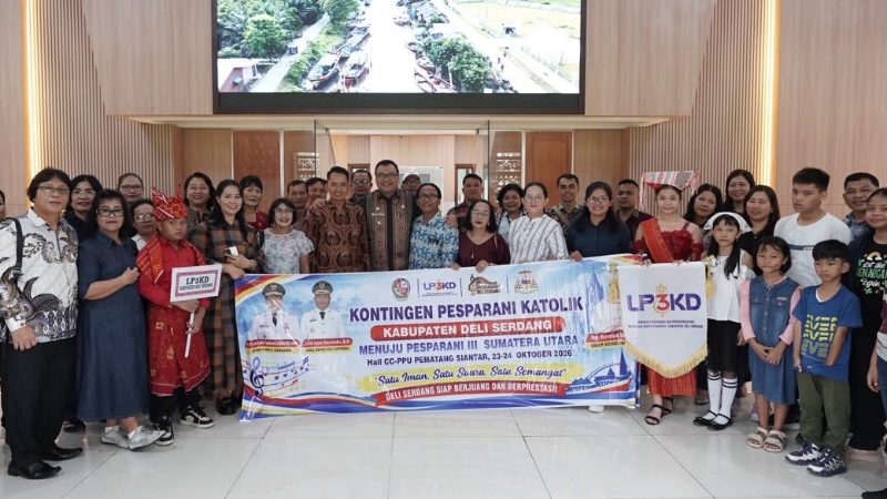 Deli Serdang Sends 48 Participants to Pesparani 2026