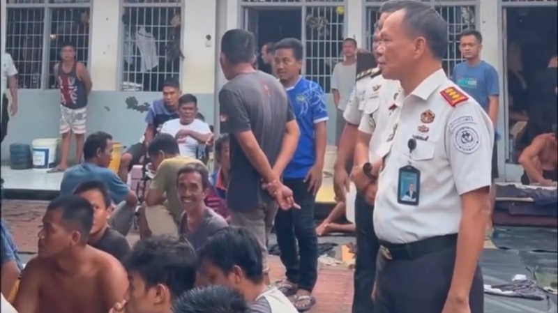 Kotapinang Prison Chief Tightens Security Monitoring of Inmate Housing Blocks
