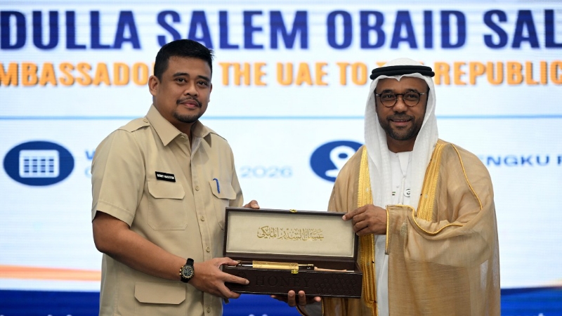 Bobby Nasution Seeks UAE Investment in Education, Ports and Semiconductors