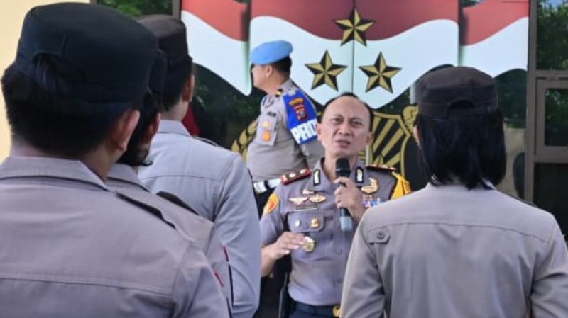Labuhanbatu Selatan Police Strengthens Dalmas Unit Readiness