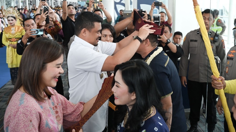Bobby Nasution Welcomes New Police Chief, Strengthens Cooperation for Security and Development